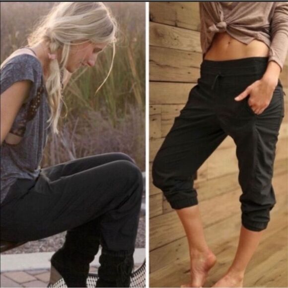 Athleta Prima Capri Jogger Pants Size 4 - Picture 1 of 13